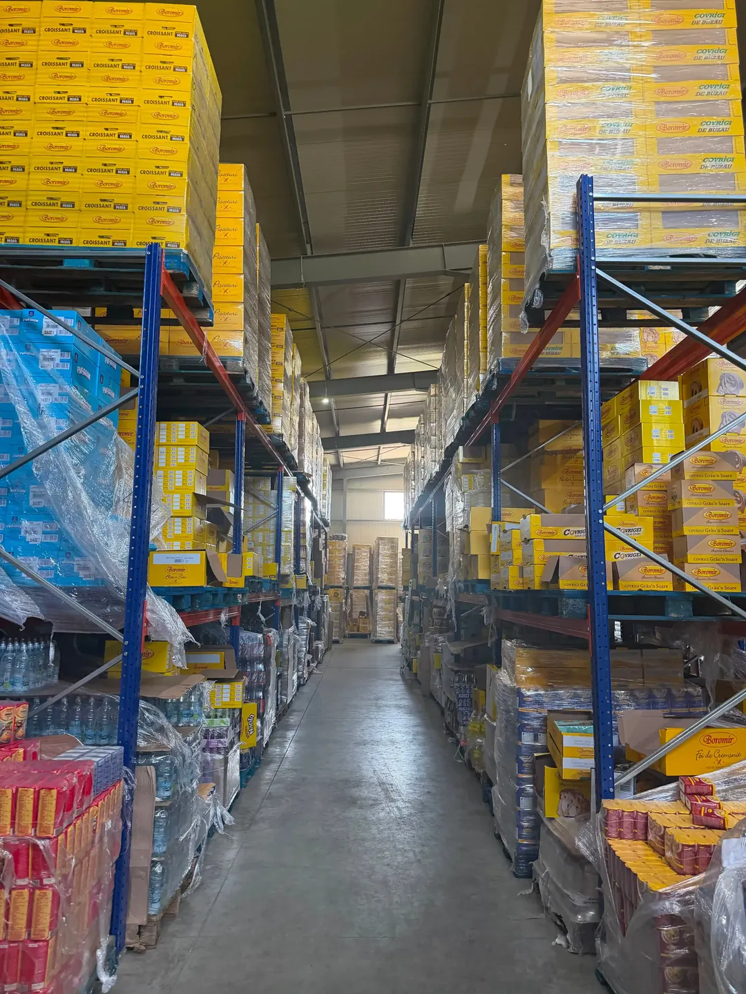 Hala principală a centrului de distribuție ARB Craiova